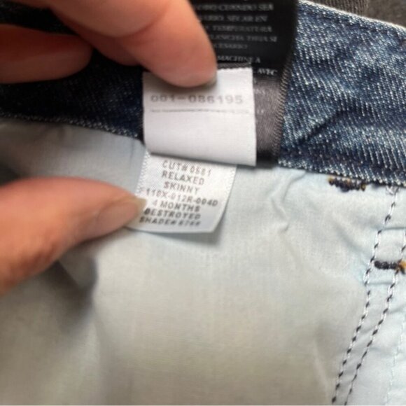 Koral relaxed skinny distressed denim jeans Sz 31 - Picture 9 of 13